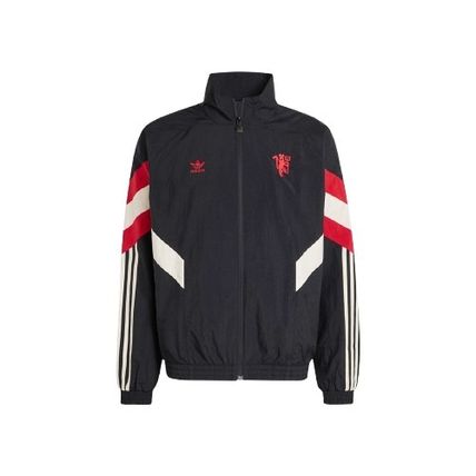 【adidas】New Fur Jacket アウター ★男女共用★韓国人気★ ADIDAS ORIGINALS】☆NEW FUR JACKET☆UNISEX☆正規品☆ (adidas