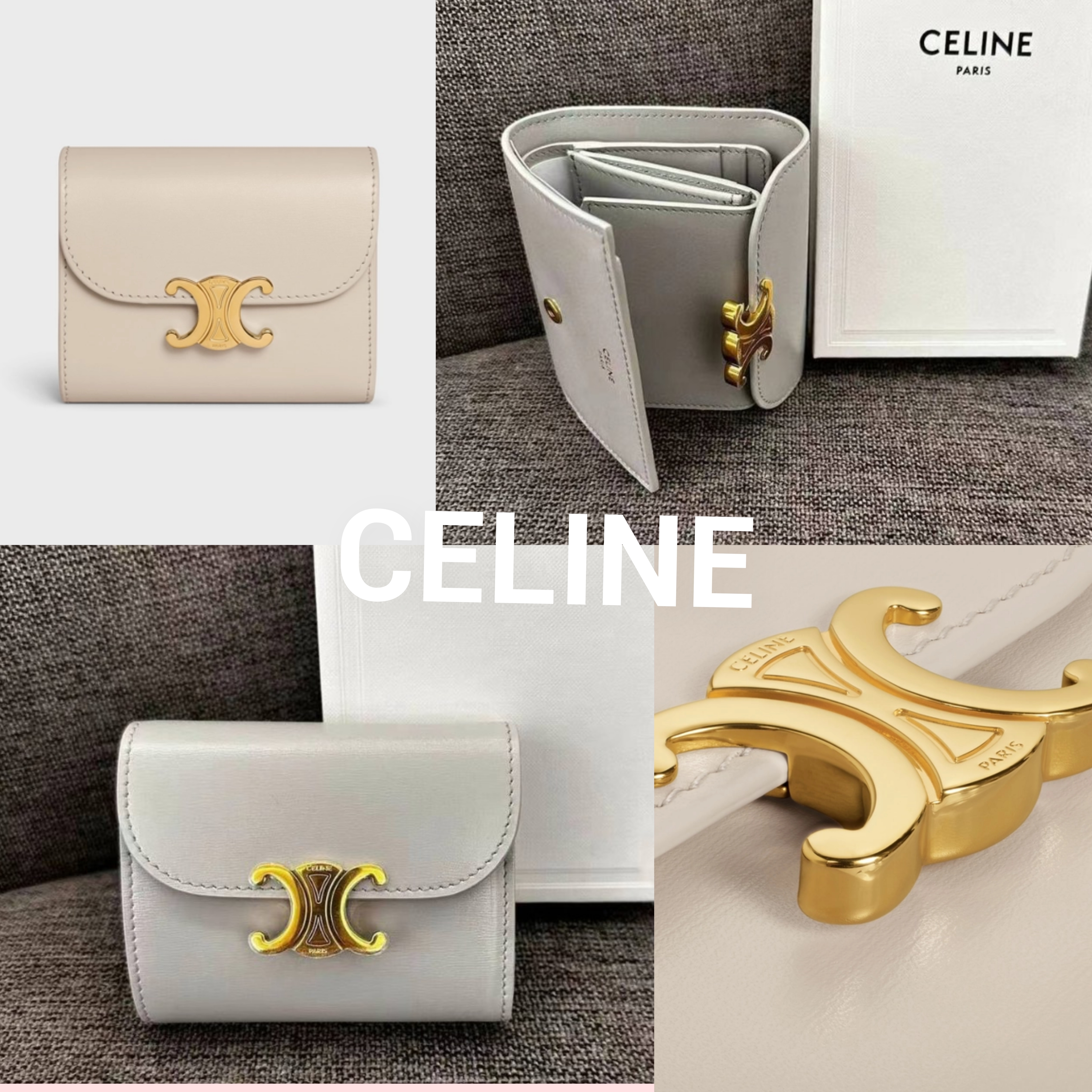 【即完売】CELINE レディース ウォレット ミニ財布 ☆