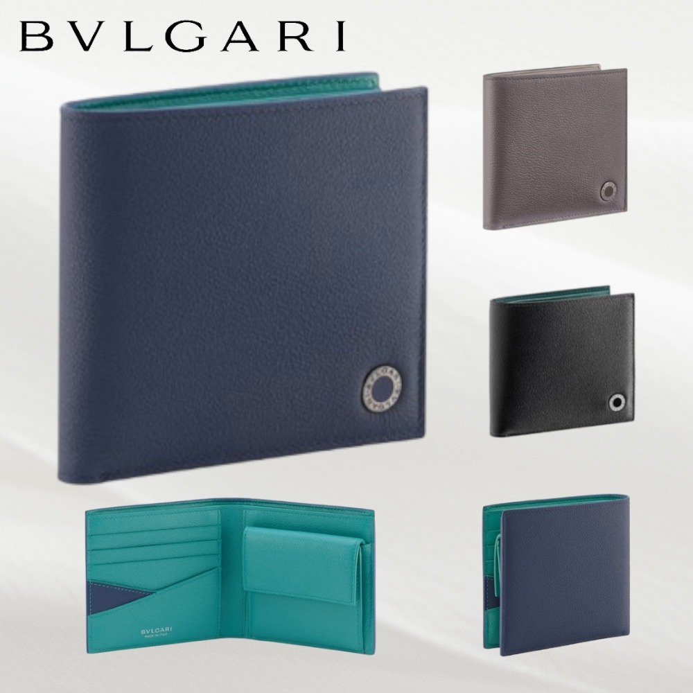 【Bvlgari】ブルガリ・ブルガリ マン 二つ折り財布