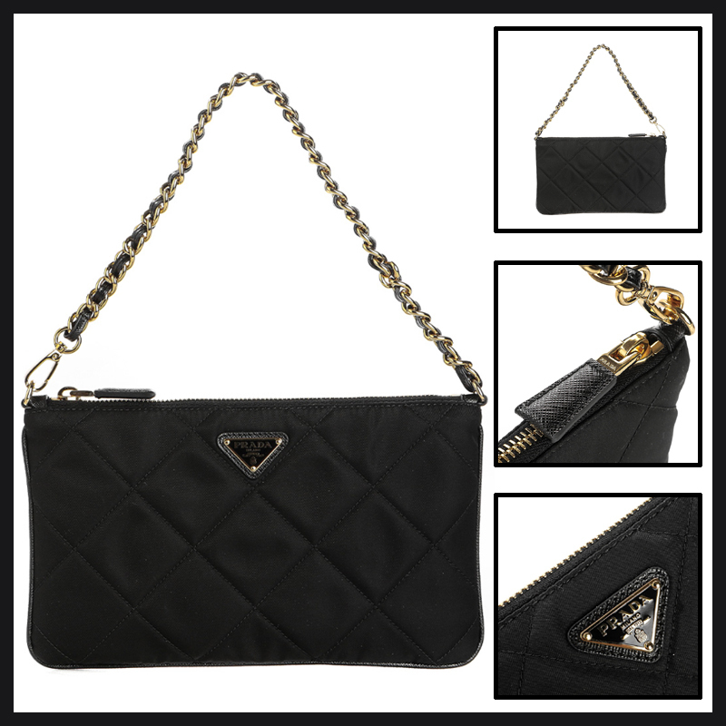 ★送料関税込★PRADA プラダ Re-Nylon チェーン ミニポーチ