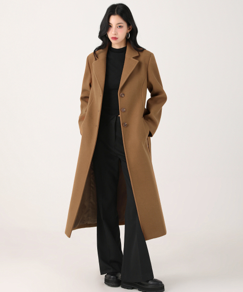 アウターその他 AVANDRESS Amelia Classic Single Coat CAMEL