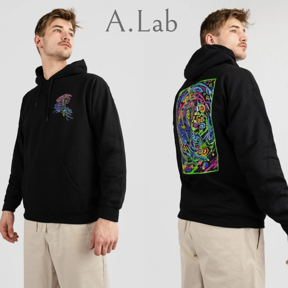 A.Lab＊ブラック＊ディメンテッドリーパー パーカー ストリート