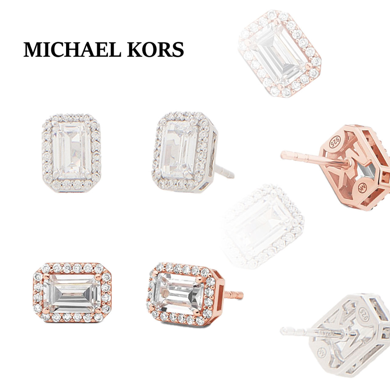 【MICHAEL KORS】プレシャス スタッズ イヤリング