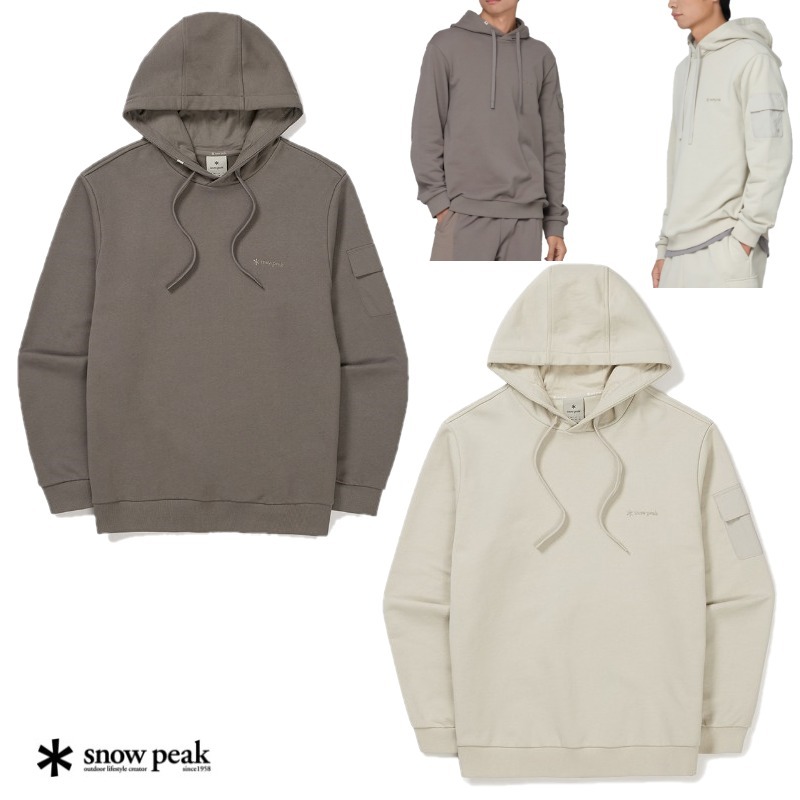 snow peak Land ポケット フード Tシャツ 2colors