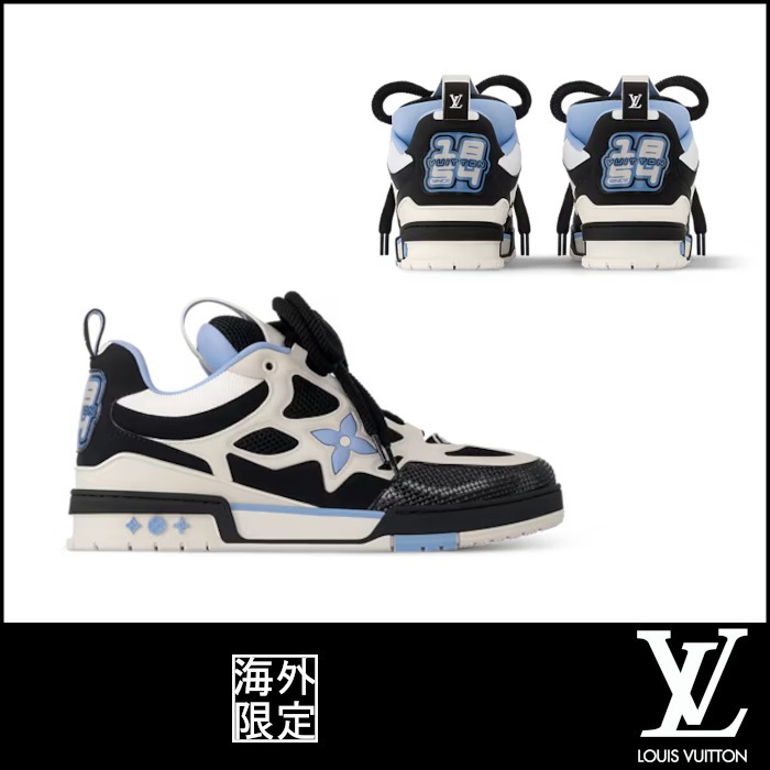 【ルイヴィトン】LV スケート スニーカー モノグラムフラワー