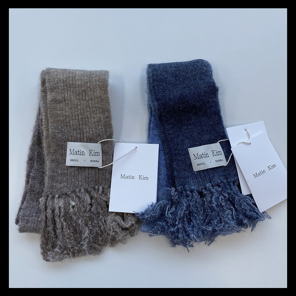 【MATIN KIM】 COZY GRADATION MUFFLER ★送料・関税込★