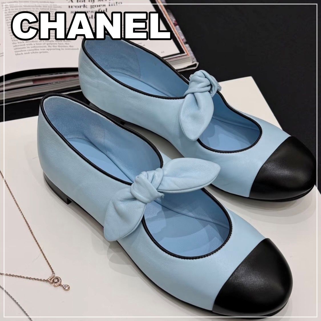 CHANEL 25C《フェミニンな足元♪》メリージェーン LU