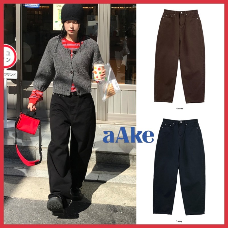 【AAKE】BALLOON SHAPE COTTON PT