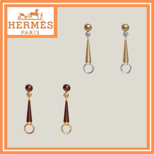 洗練されたデザイン♪[HERMES]ピアス《エピュール エケストル》