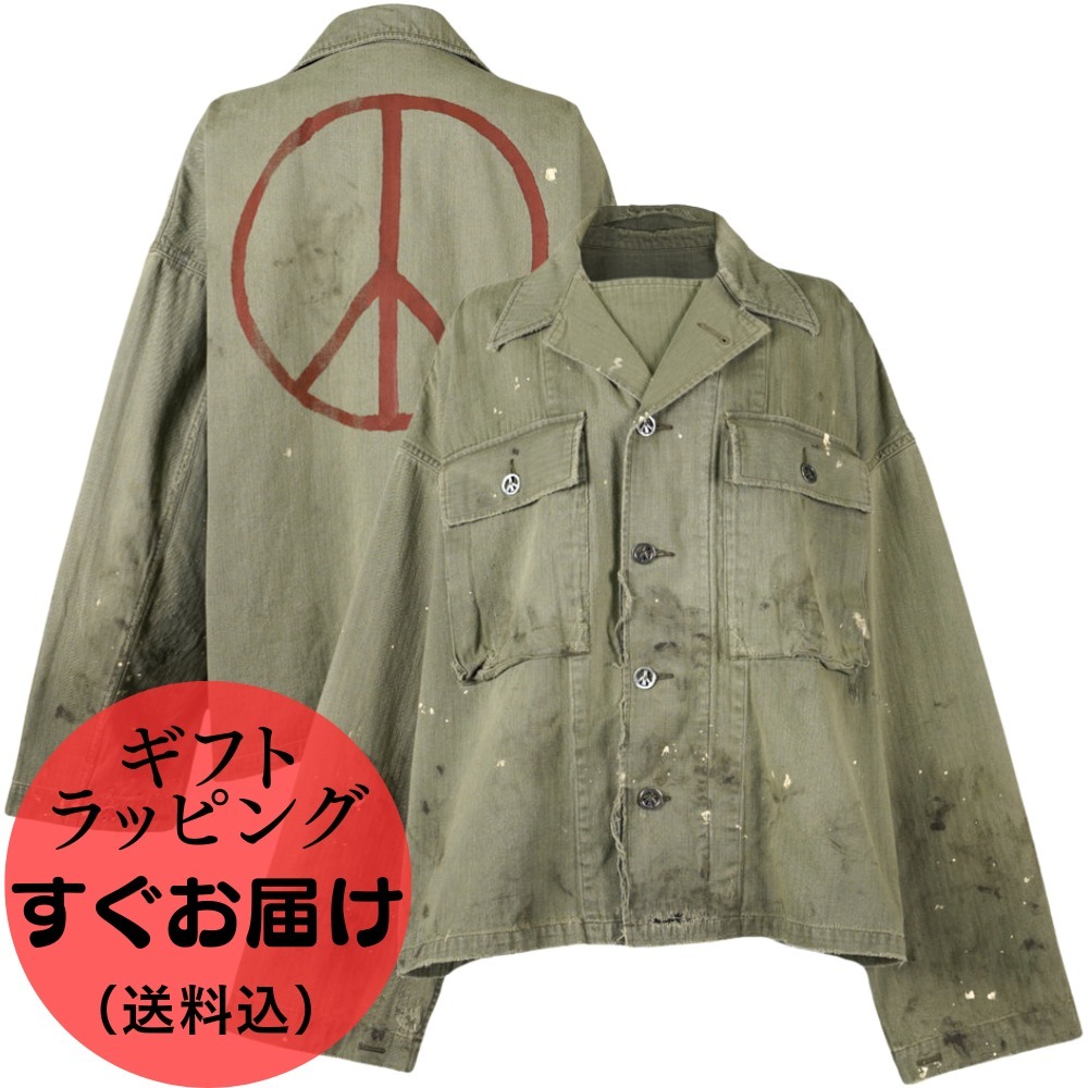 すぐお届け【READYMADE】HBONE SHIRTJACKET / シャツジャケット