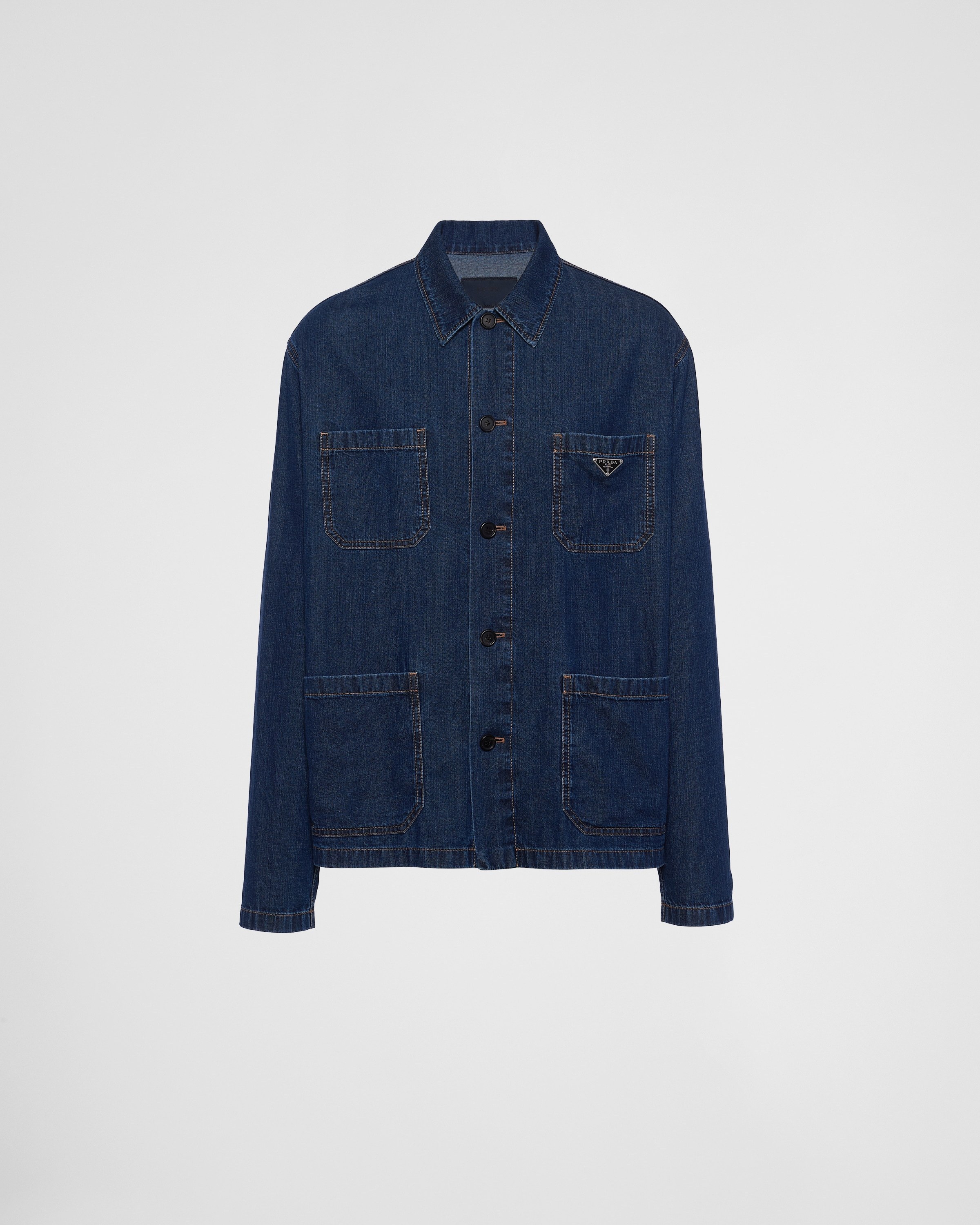 【日本入手困難】プラダ Light denim blouson jacket ジャケット