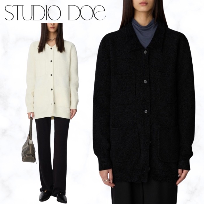 台湾発【STUDIO DOE】ライトフリース・ラペルジャケット