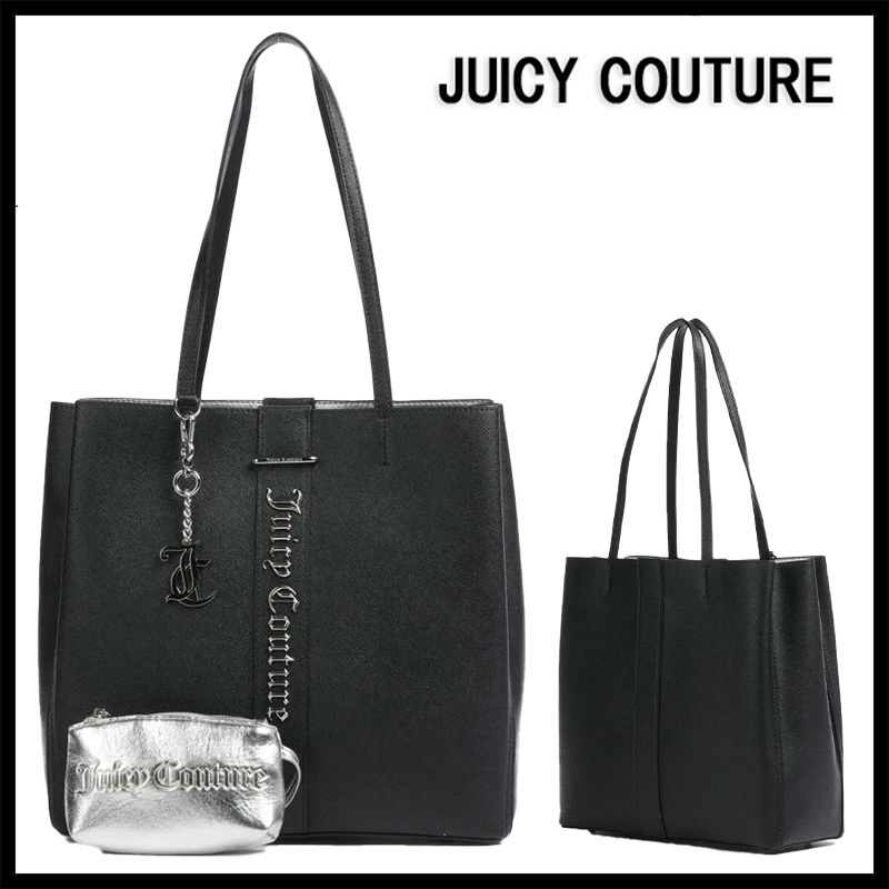【JUICY COUTURE】Jasmine ロゴ トート バッグ ポーチ チャーム