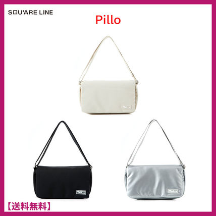 Squareline 2-WAY Camel Bag (3 COLOR) (SQUARELINE/ショルダー