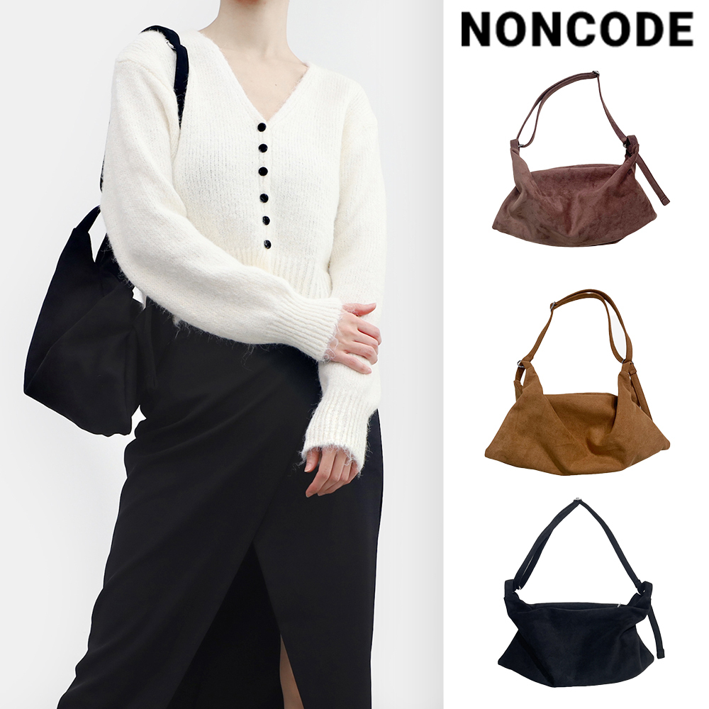 【NONCODE】Beuanneu Suede Shoulder Crossbody Bag