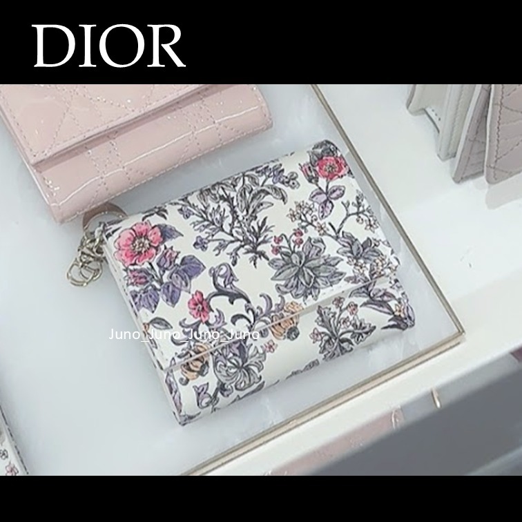 ディオール Lady Dior Lotus 財布 ウォレット★国内発送★