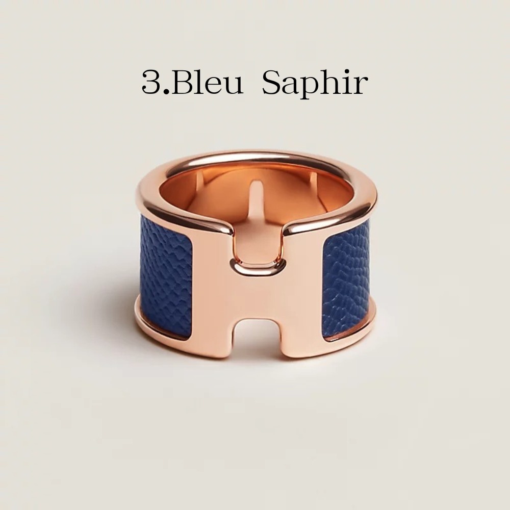 【可愛いローズゴールド♪】HERMES★エルメスリング《Olympe》GM
