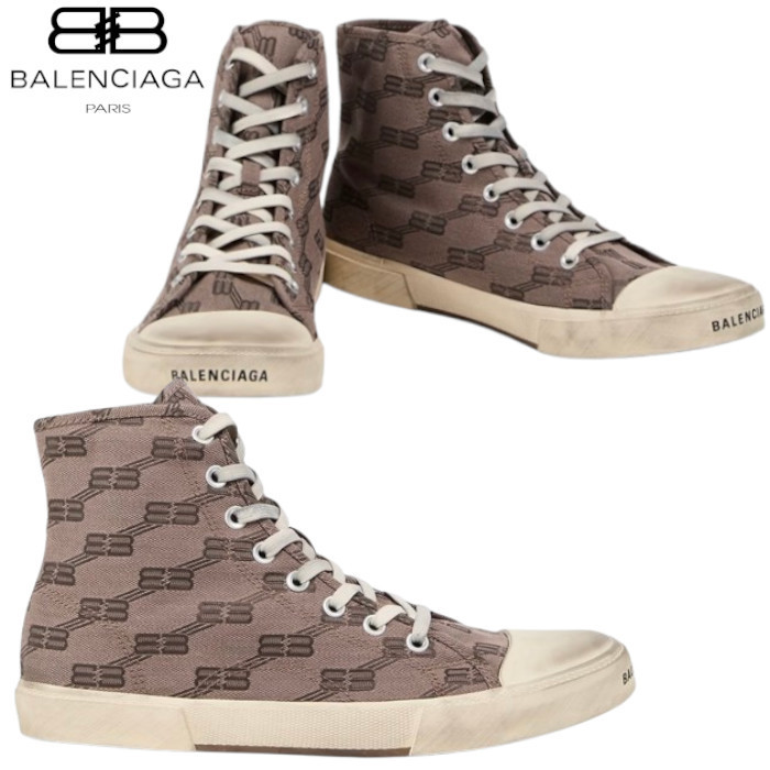 BALENCIAGA【関税込み】キャンバス ハイカットスニーカー