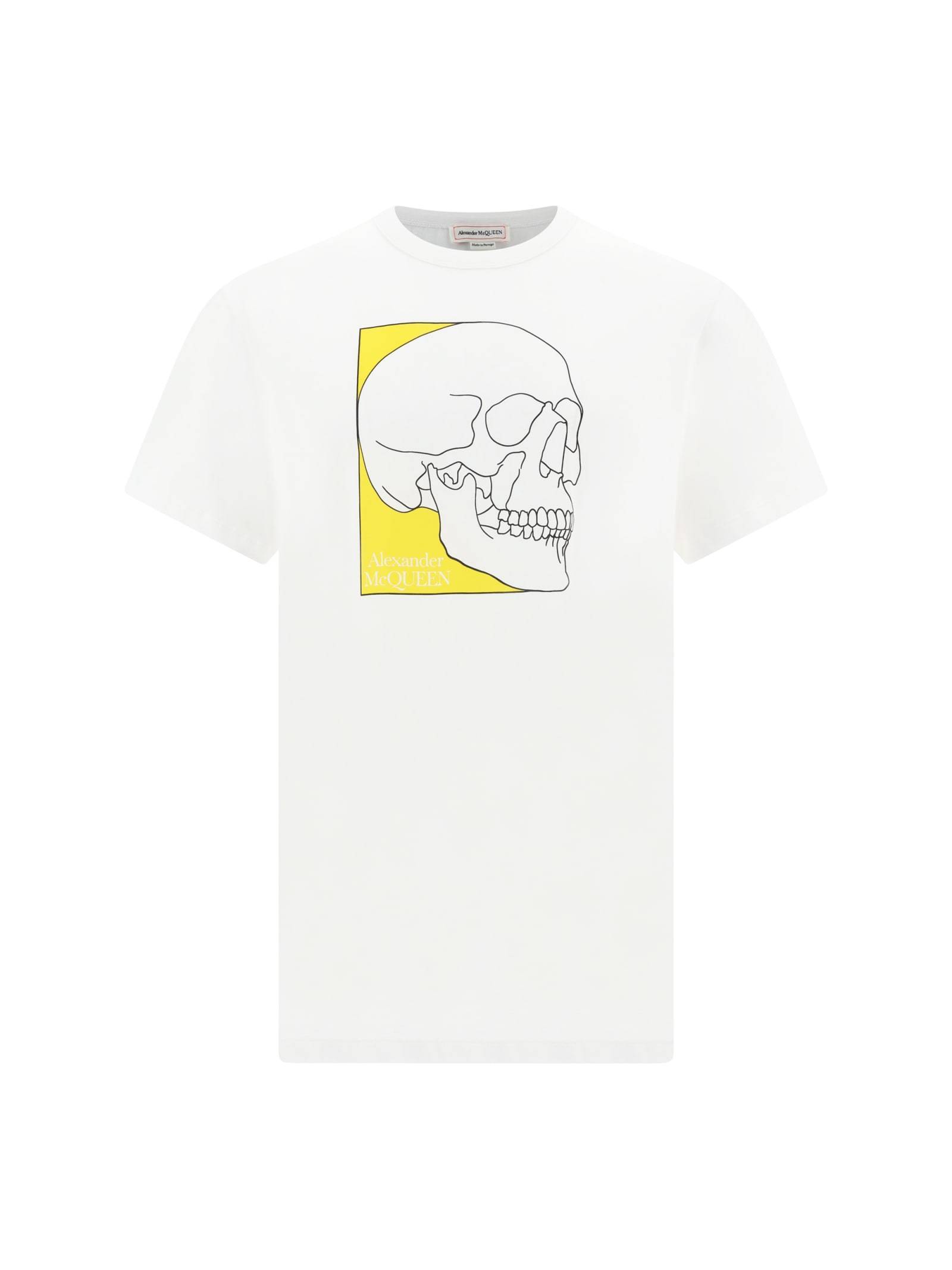 【送料&関税込】Alexander McQueen Skull Logo Print T-shirt
