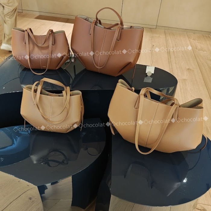 Polene★Cyme Mini bag 3way バッグ 【人気上昇中】5色 Polène | Bag - Cyme Mini - Textured Camel