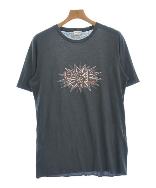 SAINT LAURENT PARIS Tシャツ・カットソー グレー 2137124O0134