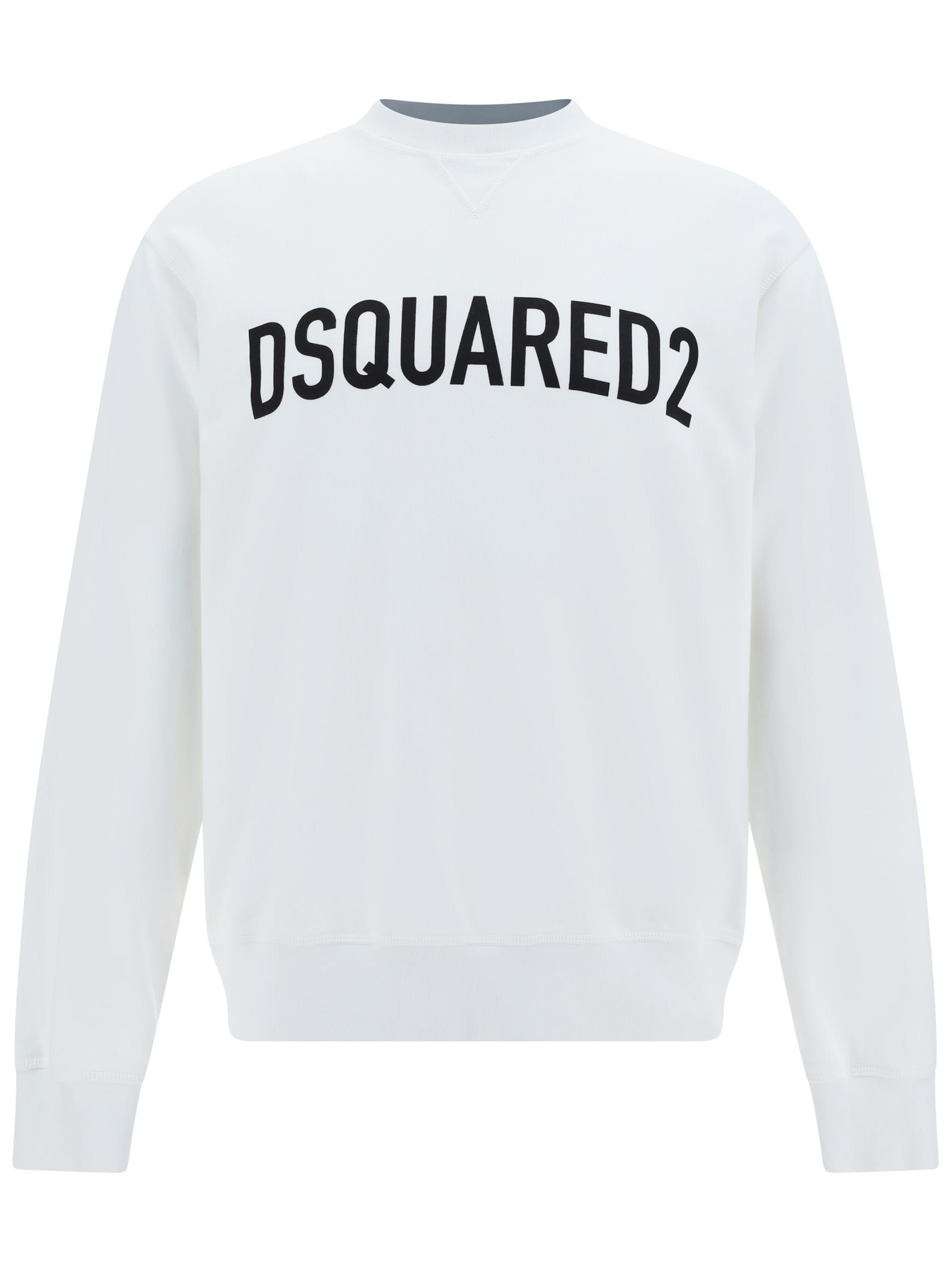 【送料&関税込】Dsquared2 Cotton Crew-neck Sweatshirt