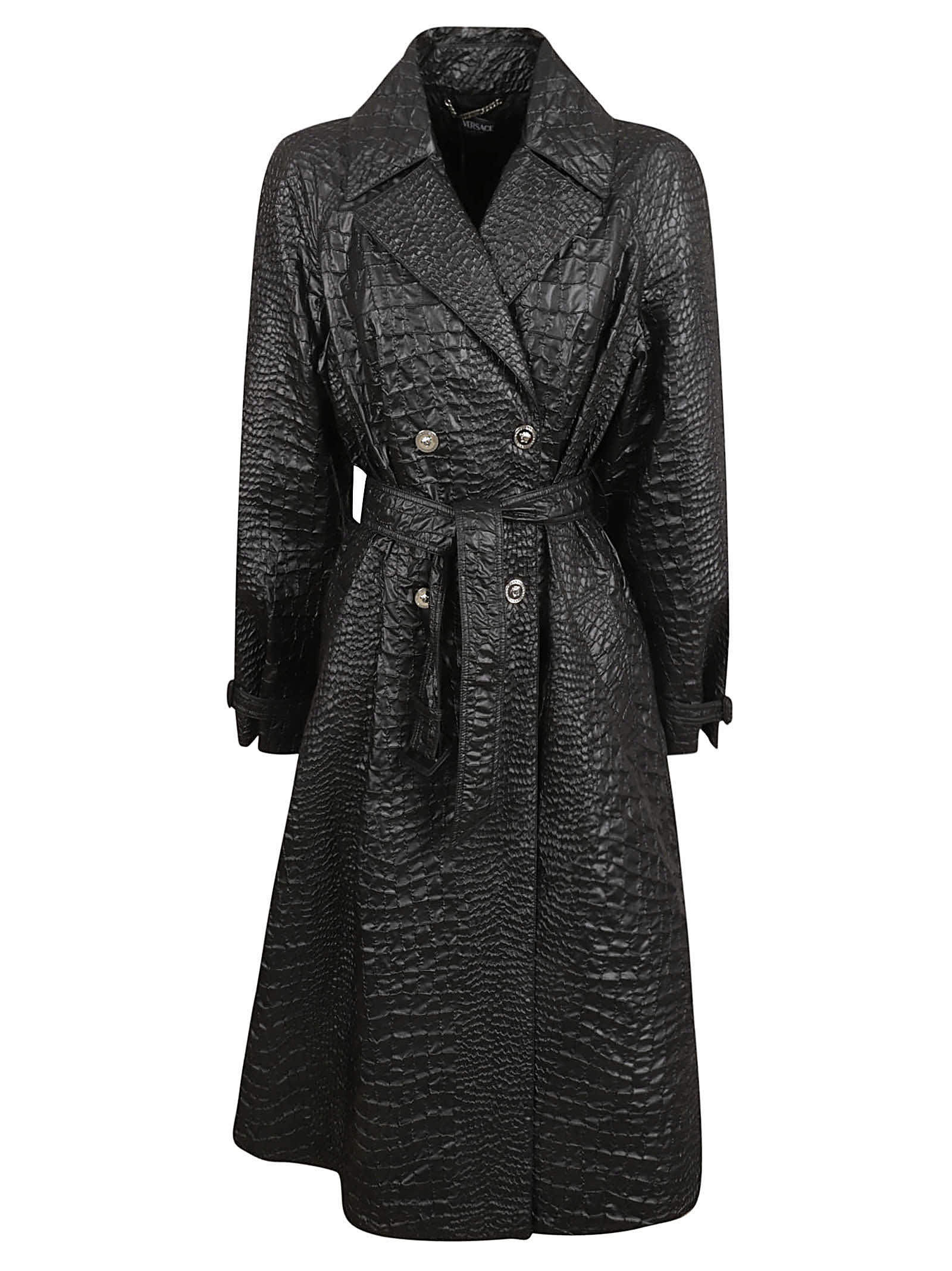 【送料&関税込】Versace Responsible Fabric Trench