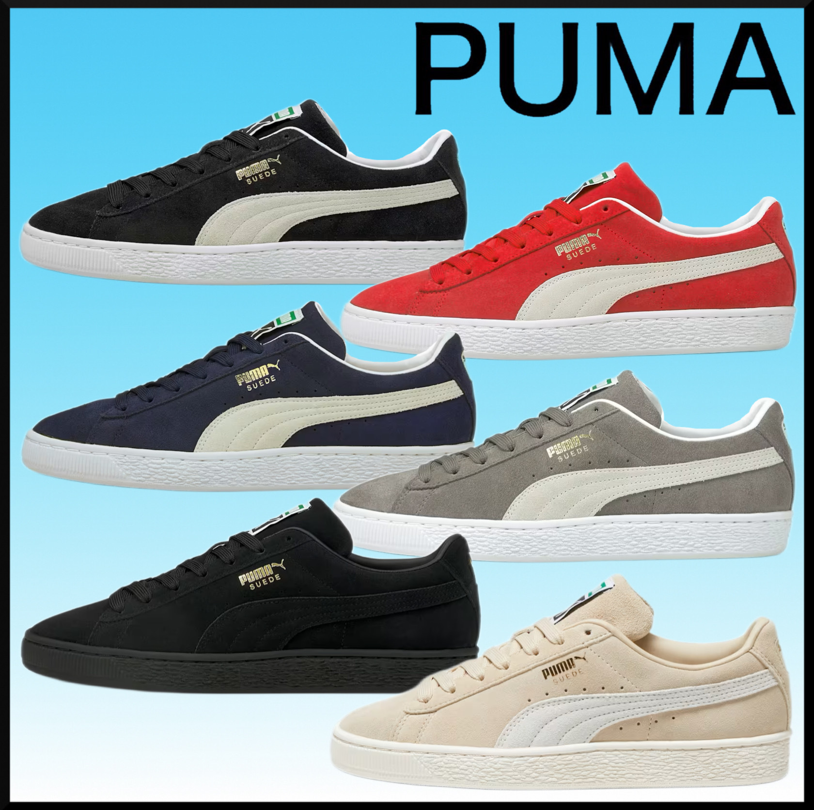 人気★PUMA スウェード クラシック XXI スニーカー ユニセックス