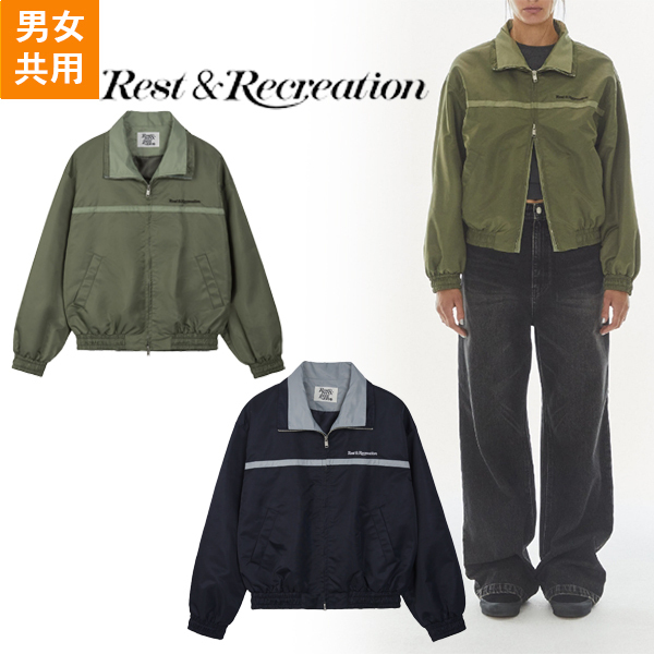 【Rest & Recreation】LAYERED NYLON JACKET★送料・関税込