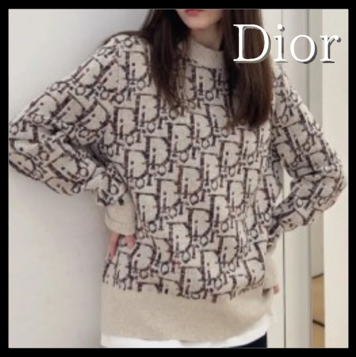 ◆大人カジュアル☆◆Dior ディオール オブリーク セーター