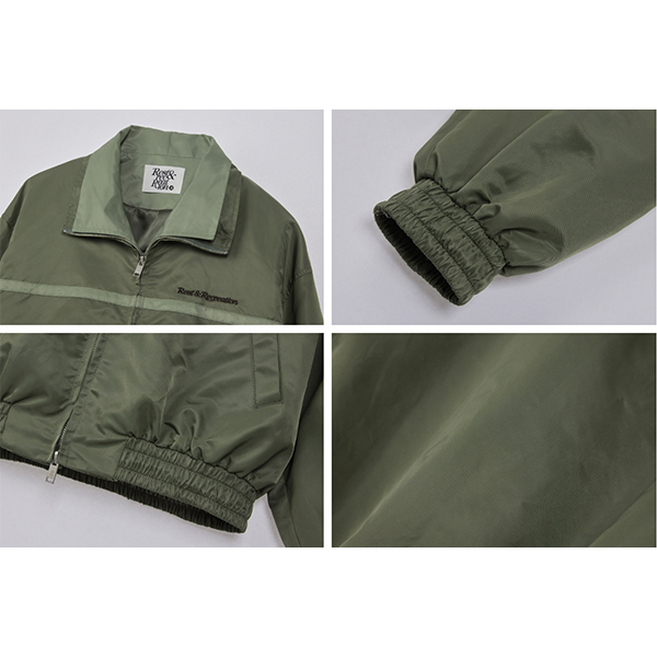 ★韓国人気★Rest & Recreation★LAYERED NYLON JACKET Rest & Recreation】LAYERED NYLON JACKET☆送料・関税込 (Rest