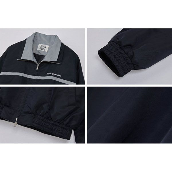 ★韓国人気★Rest & Recreation★LAYERED NYLON JACKET Rest & Recreation】LAYERED NYLON JACKET☆送料・関税込 (Rest