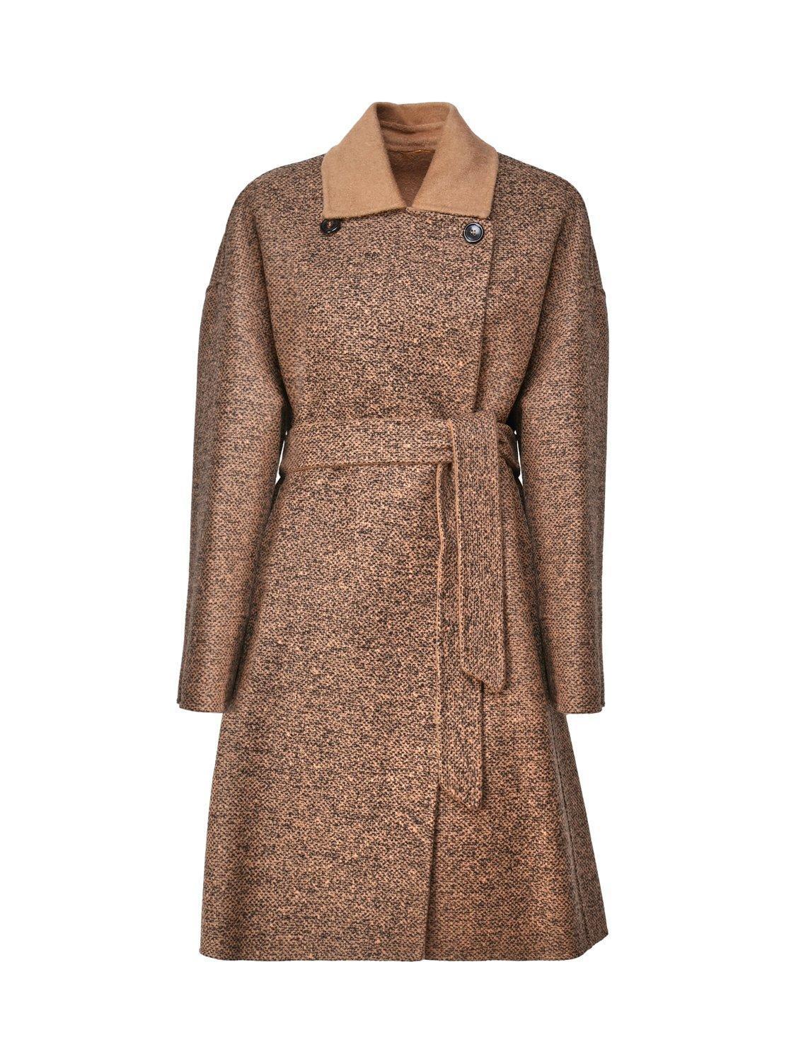 【送料&関税込】Max Mara Double-breasted Belted Coat
