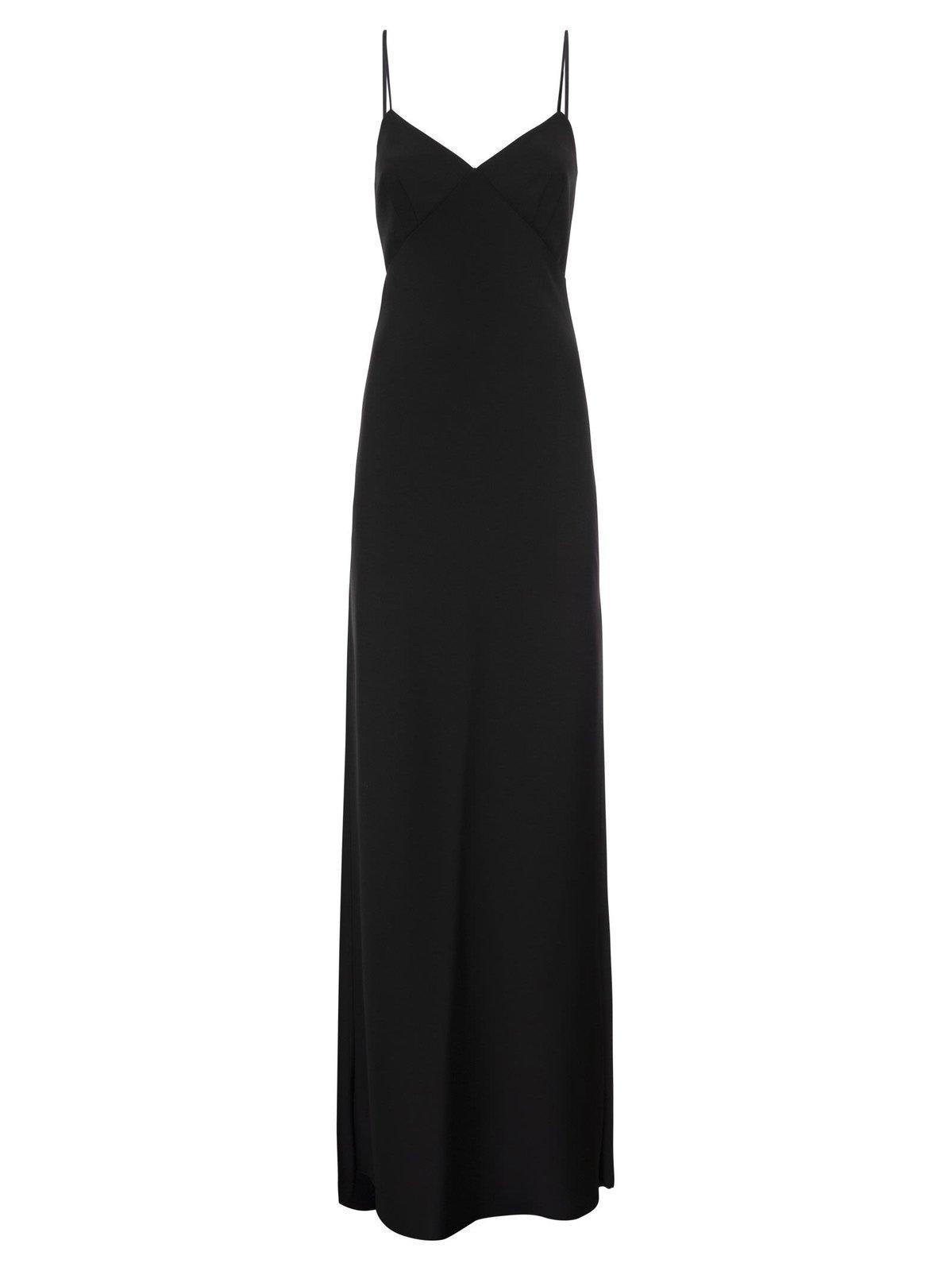 【送料&関税込】Max Mara V-neck Satin Slip Dress