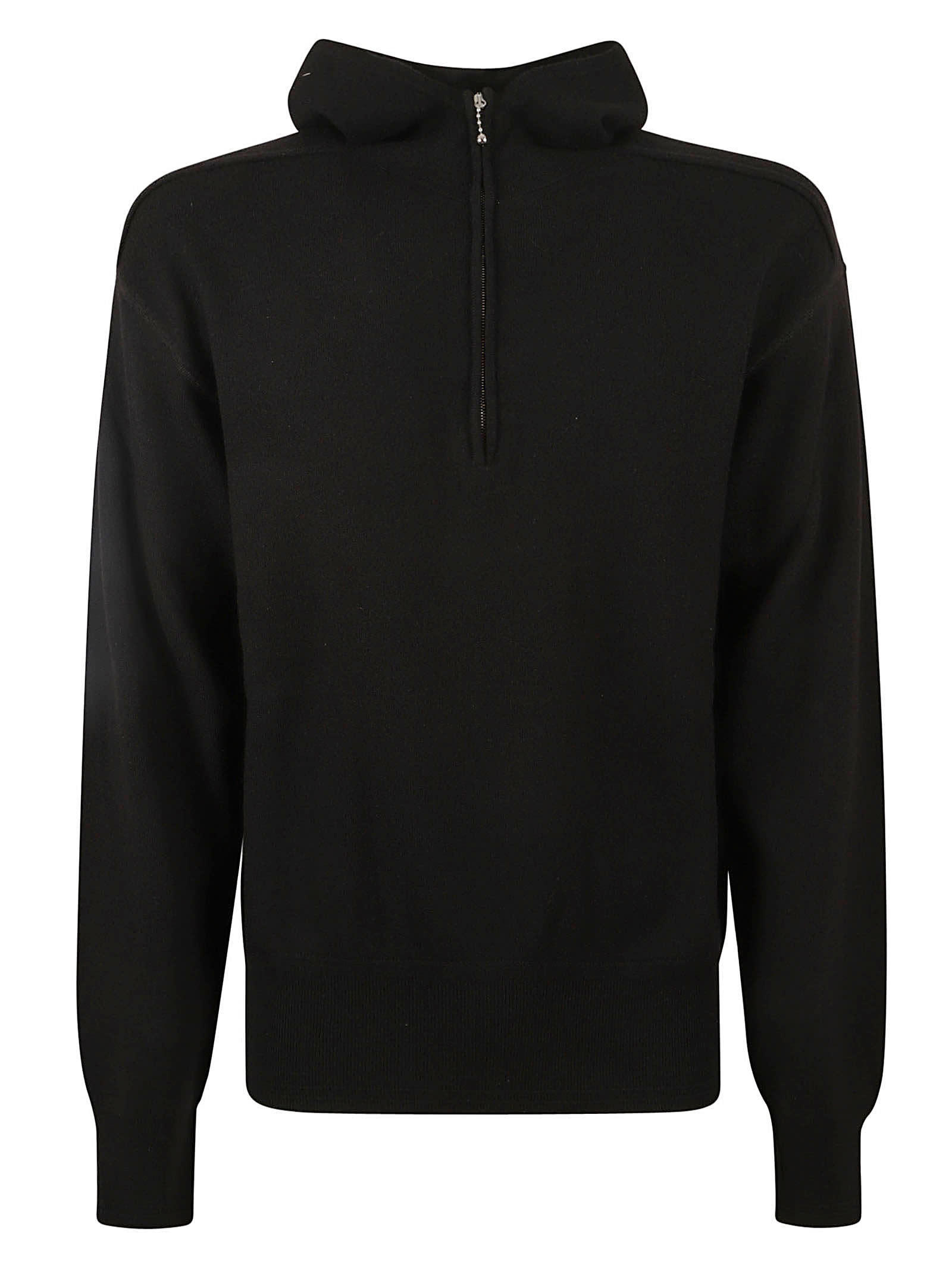 【送料&関税込】Burberry Rib Trim Hooded Sweater