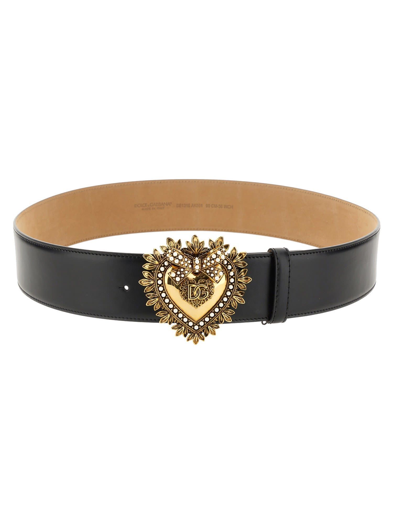 【送料&関税込】Dolce & Gabbana Devotion Belt