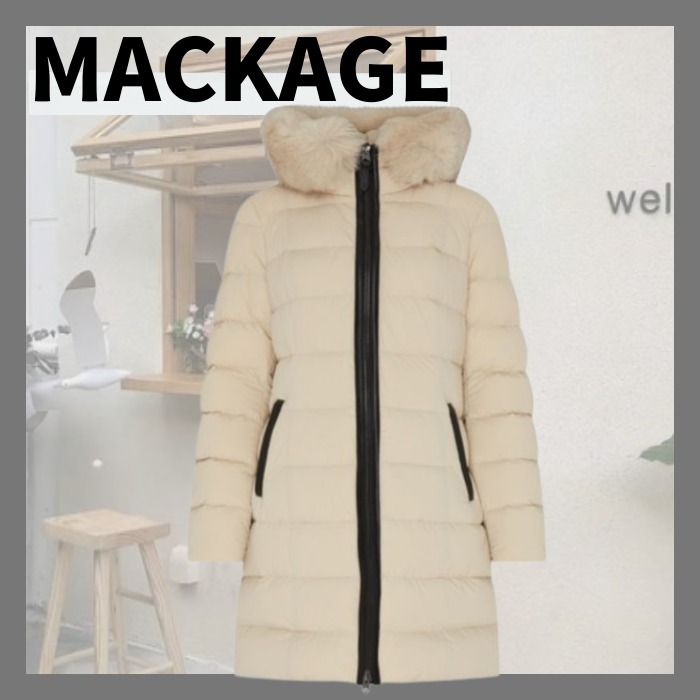 大人気♪【mackage】 Calla フード付きダウンコート