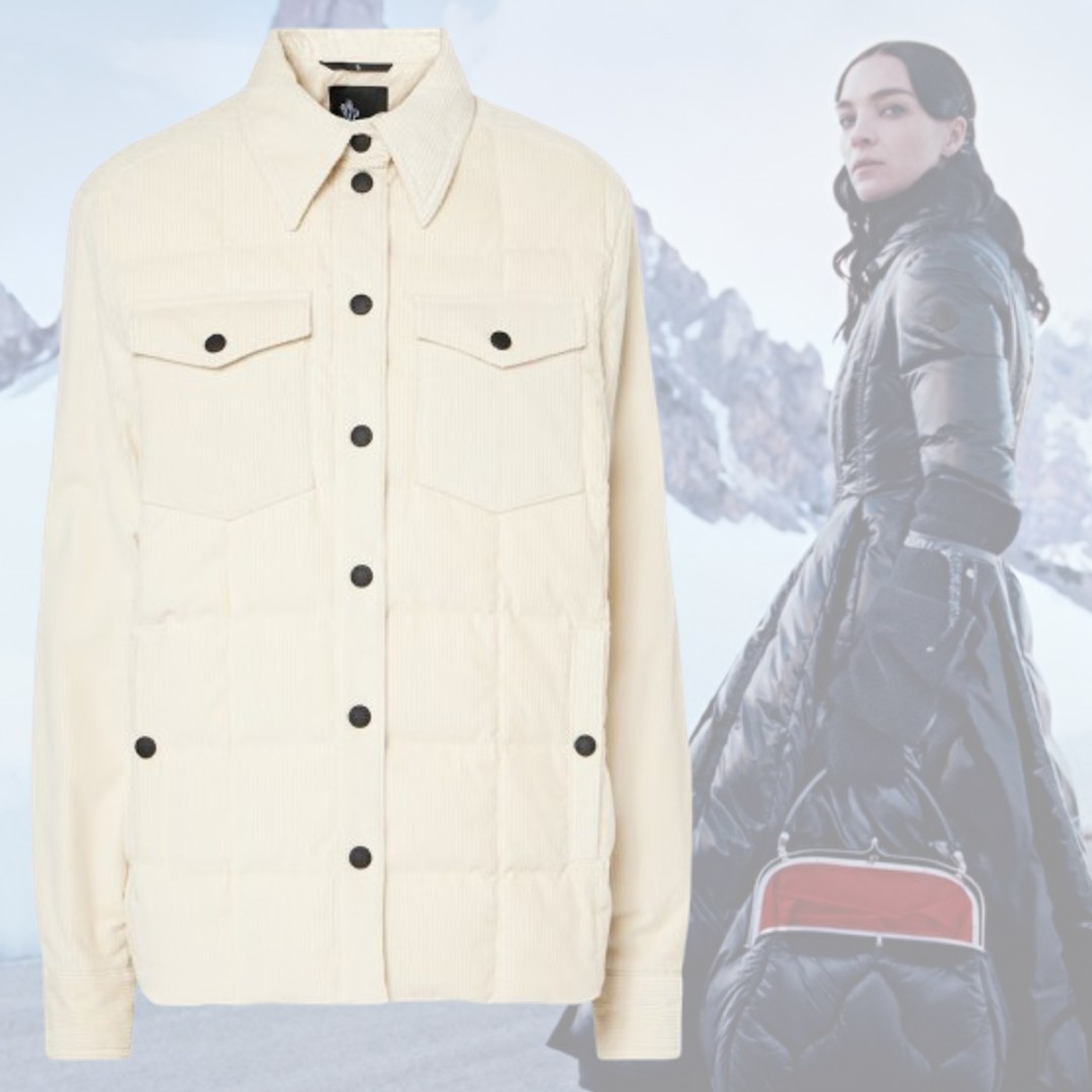 MONCLER Grenoble ポーレットコットン コーデュロイ ジャケット