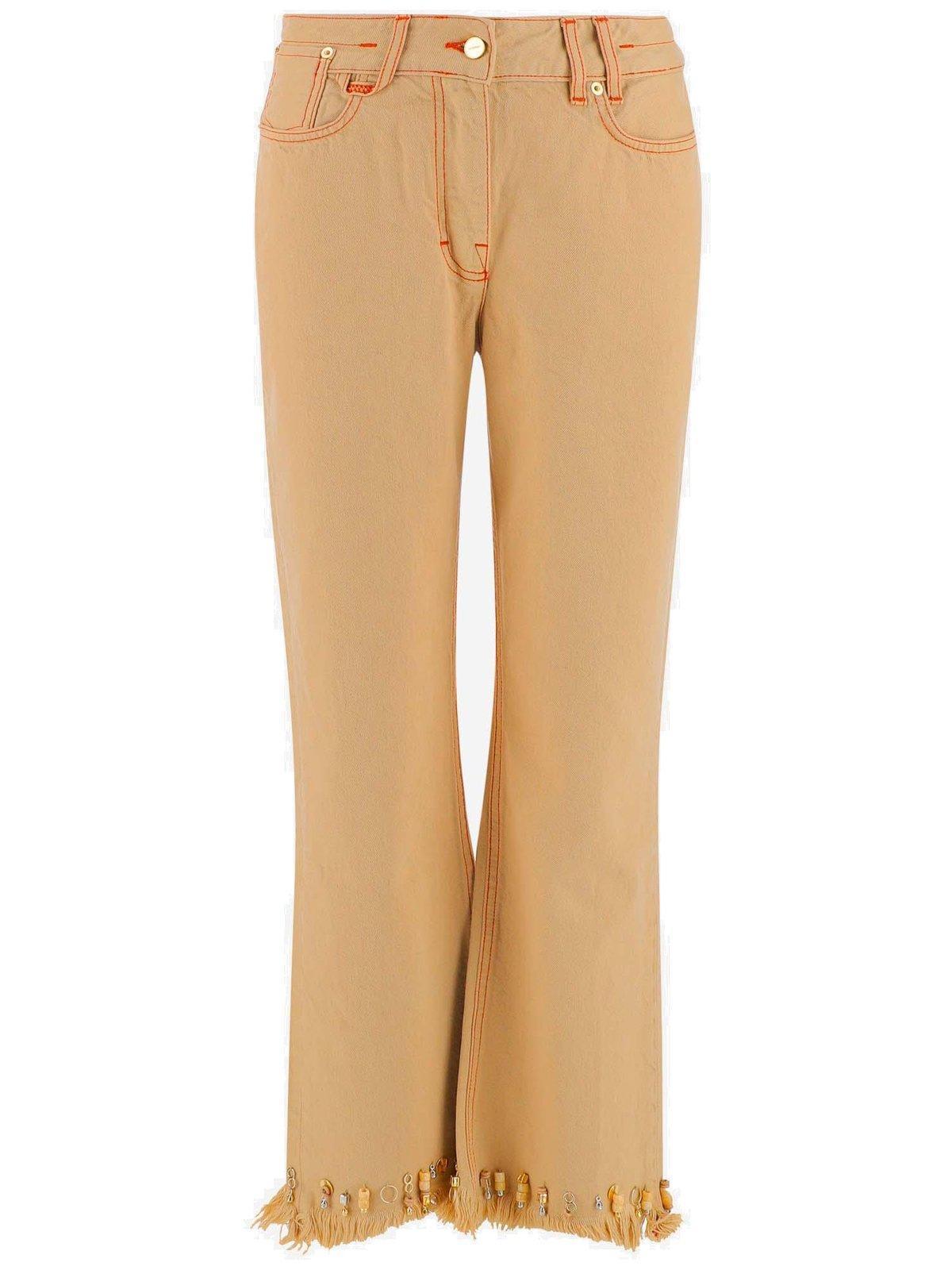 【送料&関税込】Jacquemus Distressed-effect Flared Jeans