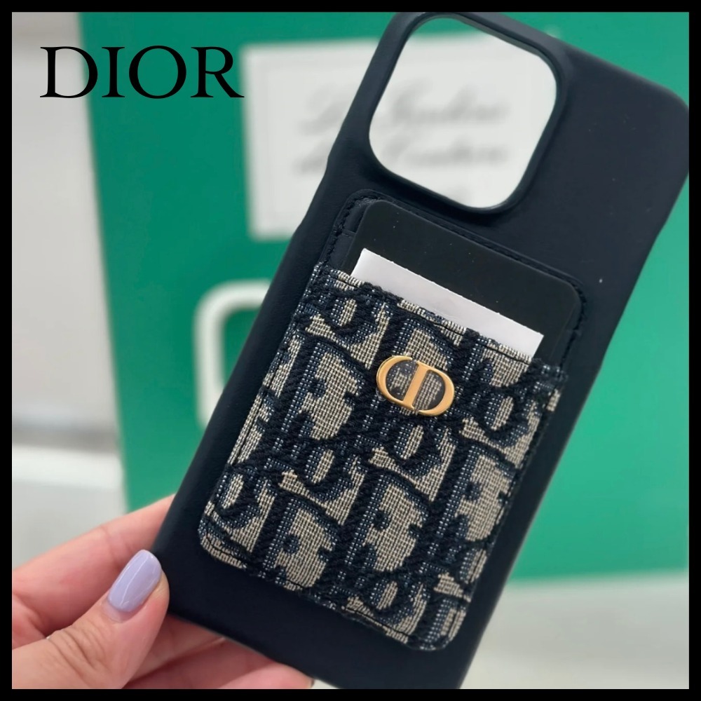 【カードケースだけでも使える♪】Dior iPhone 15proケース