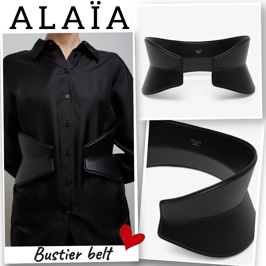 ALAIA (アライア) FLEX カーフスキン製 ビスチェベルト