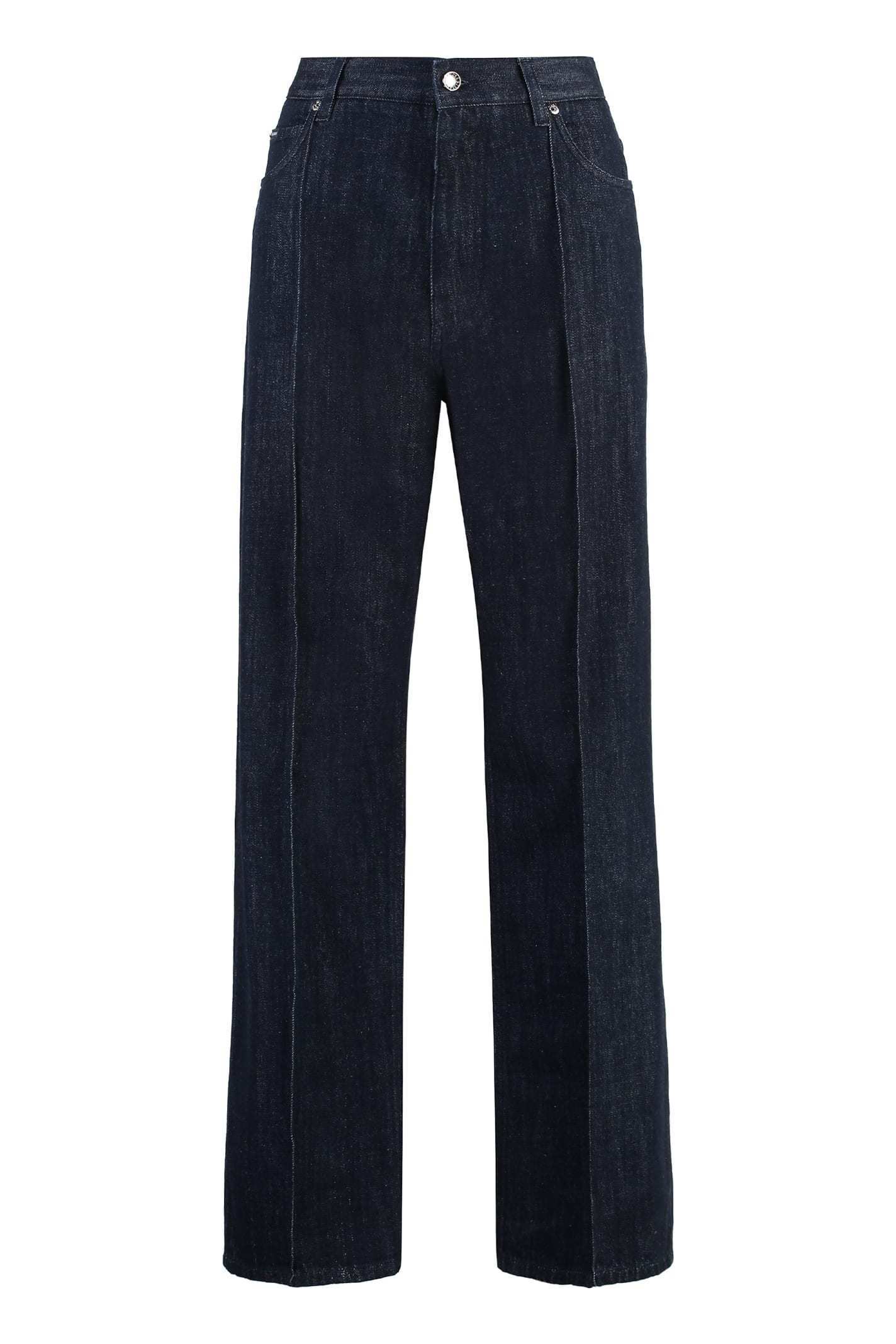 【送料&関税込】Dolce & Gabbana 5-pocket Straight-leg Je