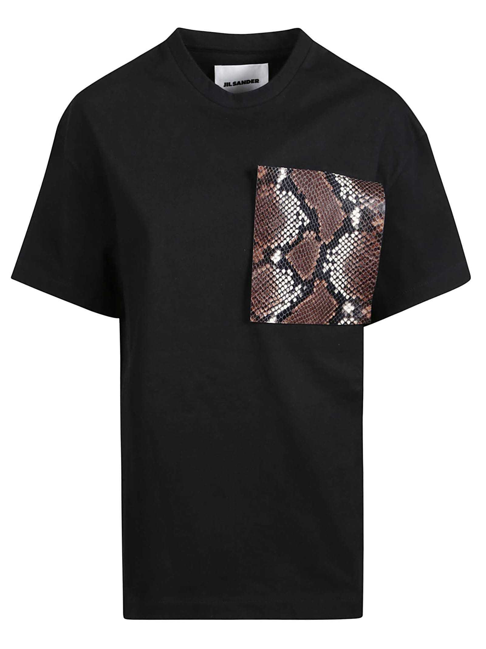 【送料&関税込】Jil Sander Snake Patch T-shirt