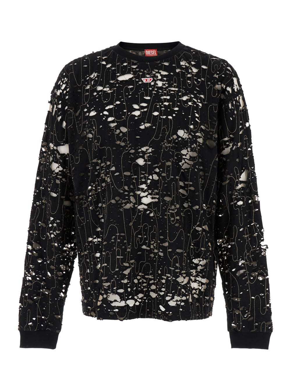【送料&関税込】Diesel Jersey t-boxt-ls-devor