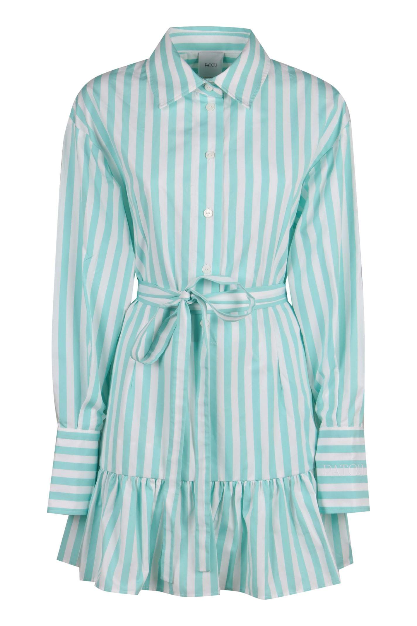 【送料&関税込】Patou Striped Cotton Shirtdress