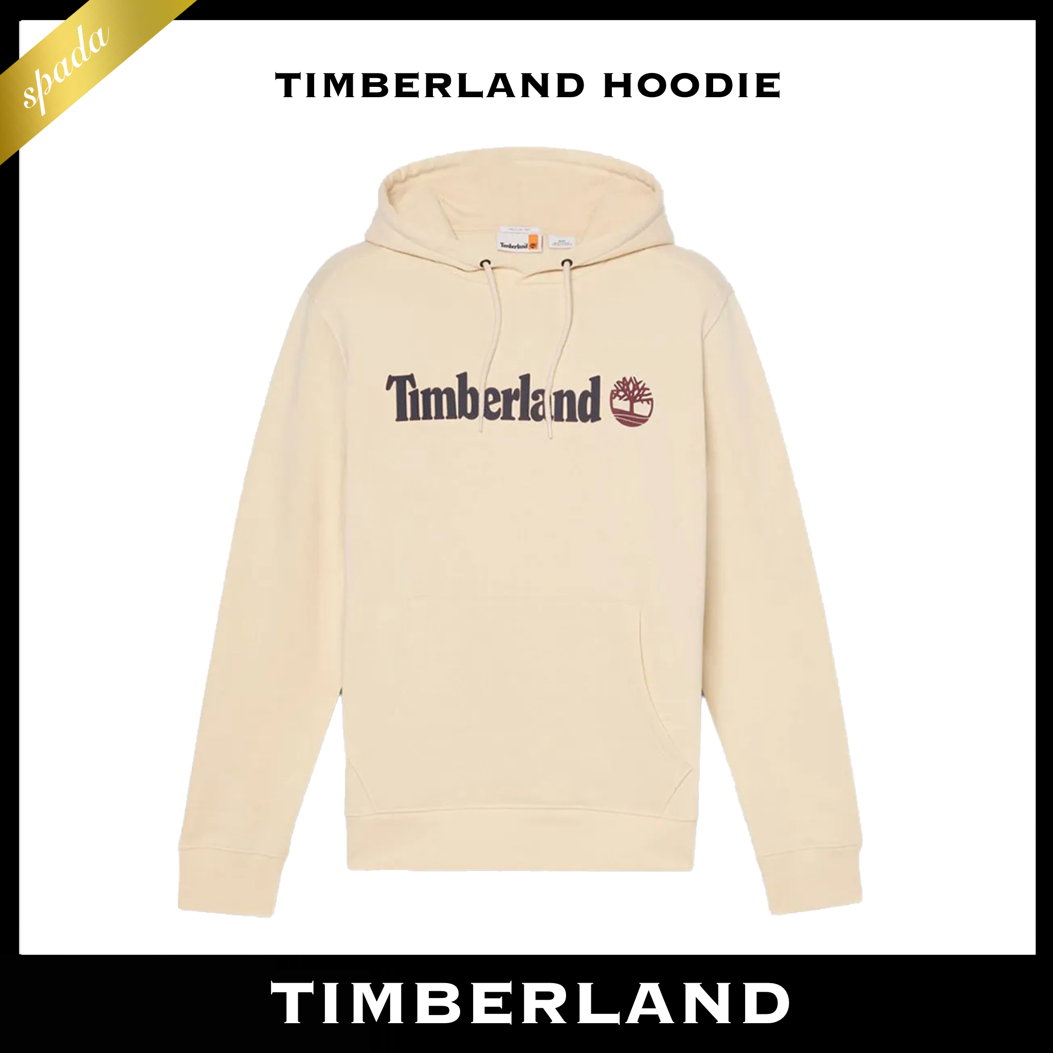 【Timberland】ロゴ プルオーバーパーカー / 送料無料