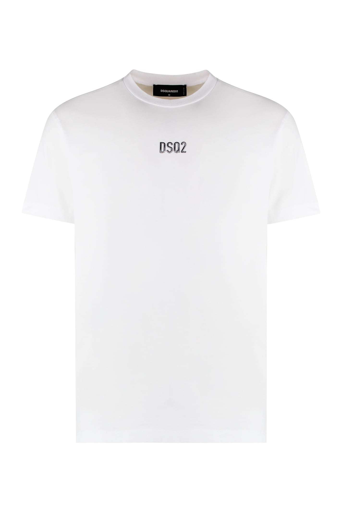 【送料&関税込】Dsquared2 White Crewneck T-shirt