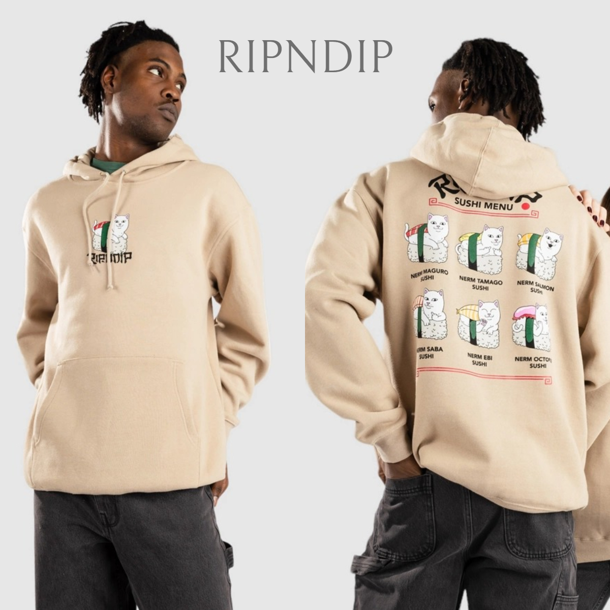 ＊RIPNDIP＊Sushi Nerm Hoodie フーディー 寿司