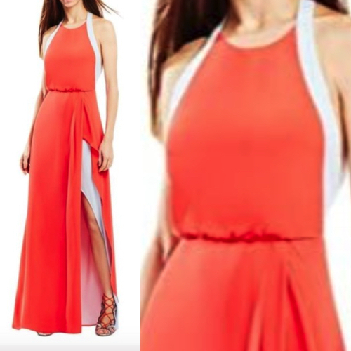 SALE!BCBG MAXAZRIA ホルターネックカクテルワンピース