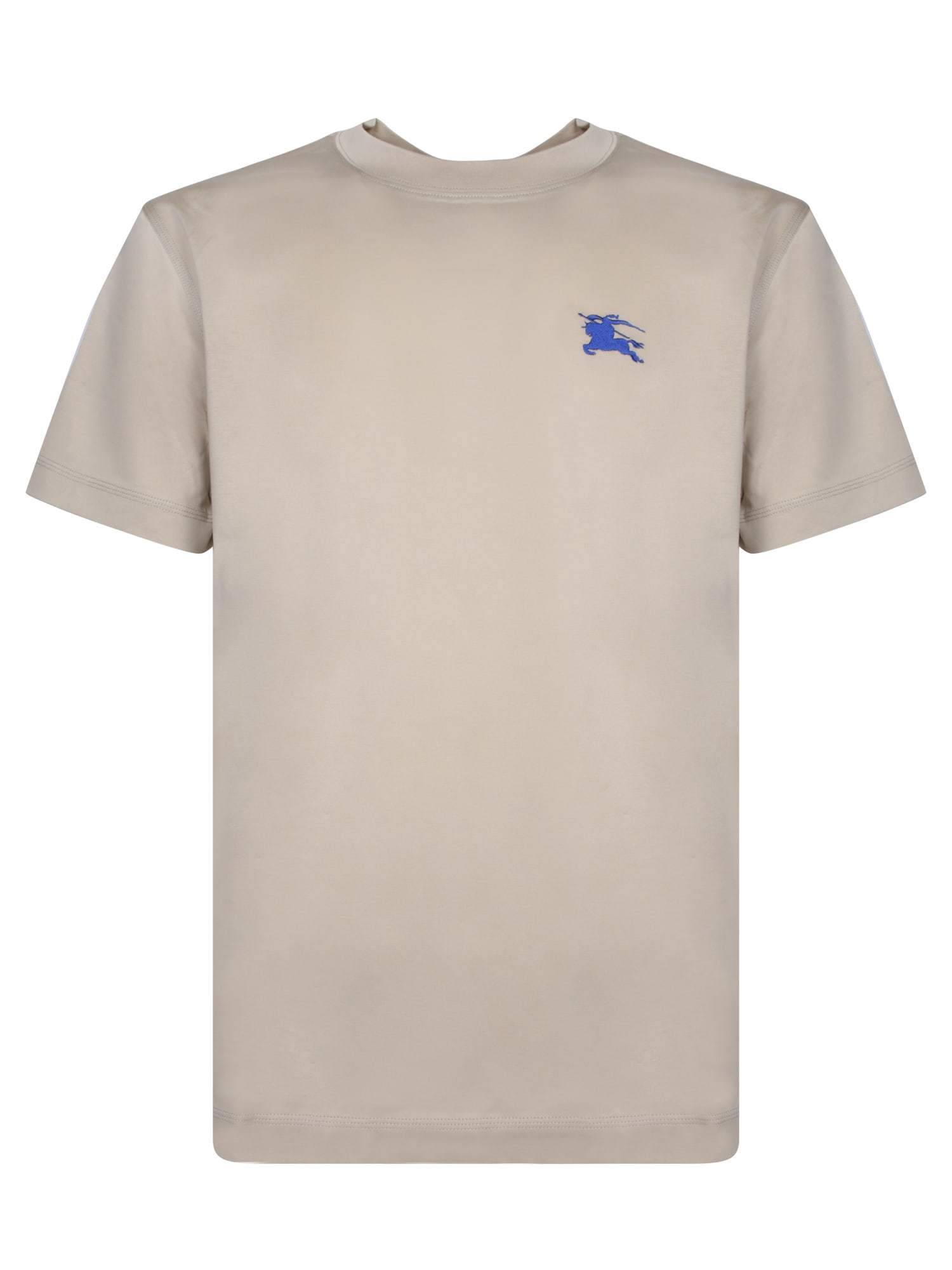 【送料&関税込】Burberry Beige Micro Knight Logo T-shirt